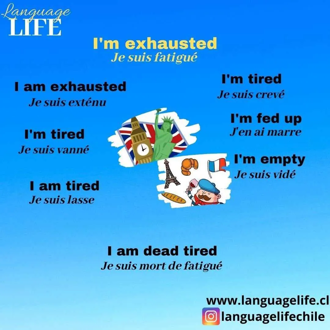 I'm exhausted
