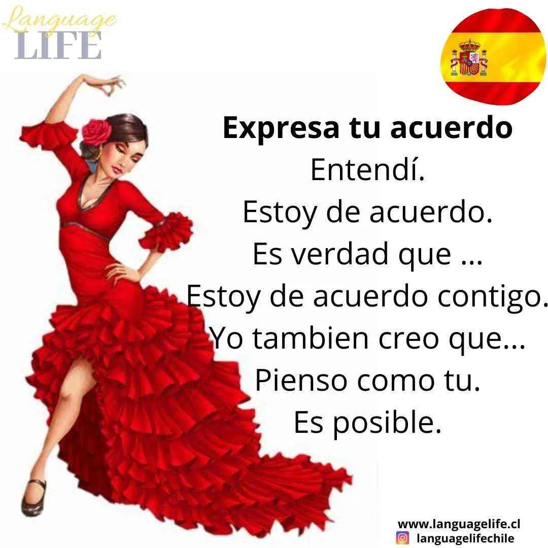 Expresar un acuerdo