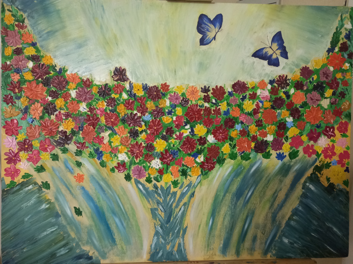 Explosion de flores