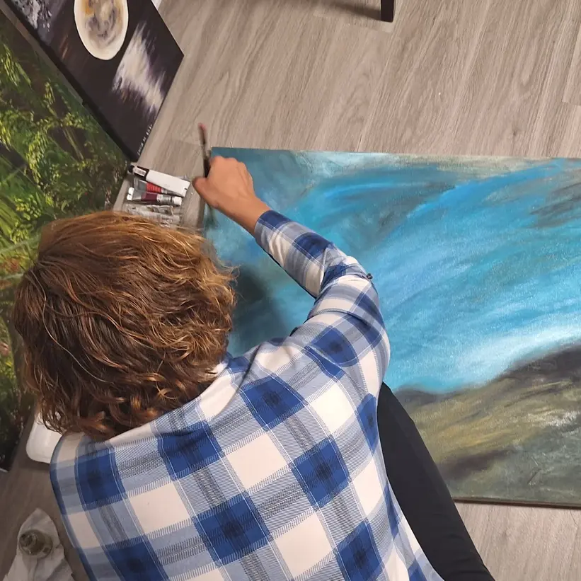 pintando